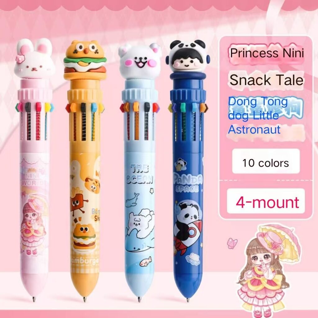 Ten Color ballpoint pen