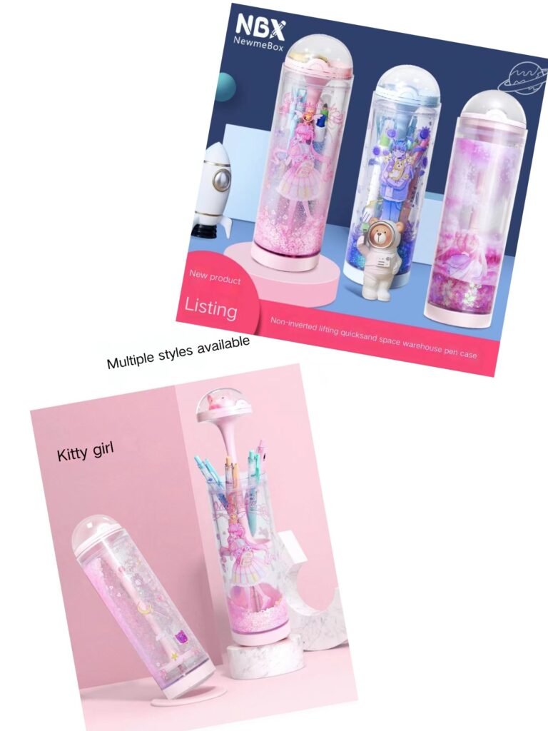 Lifting Space Capsule Anti-tipping pencil box