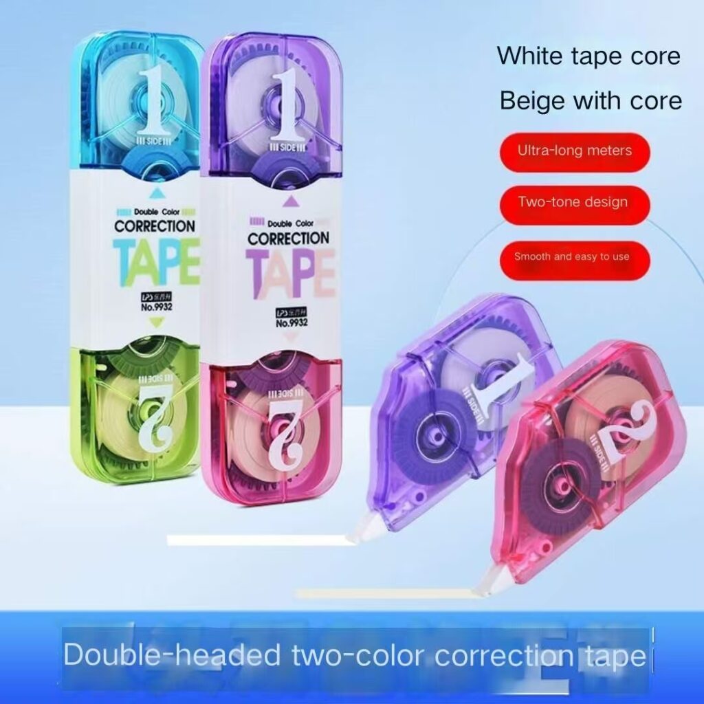 double headed two-color correction type