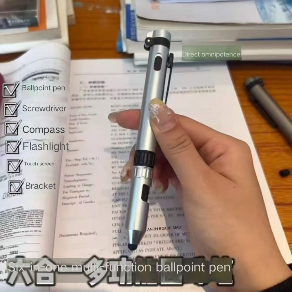 Multi-tool ballpoint pen
