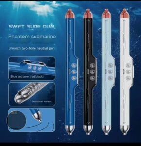 Swift-Slide Dual-Color Gel Pen